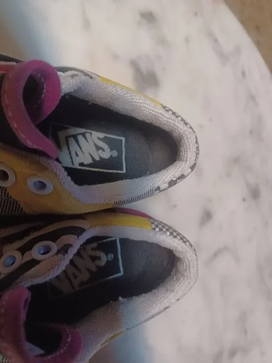 Vans' Toddler Sneakers Lace-Up SZ 6 Multi-Color - Picture 4 of 4